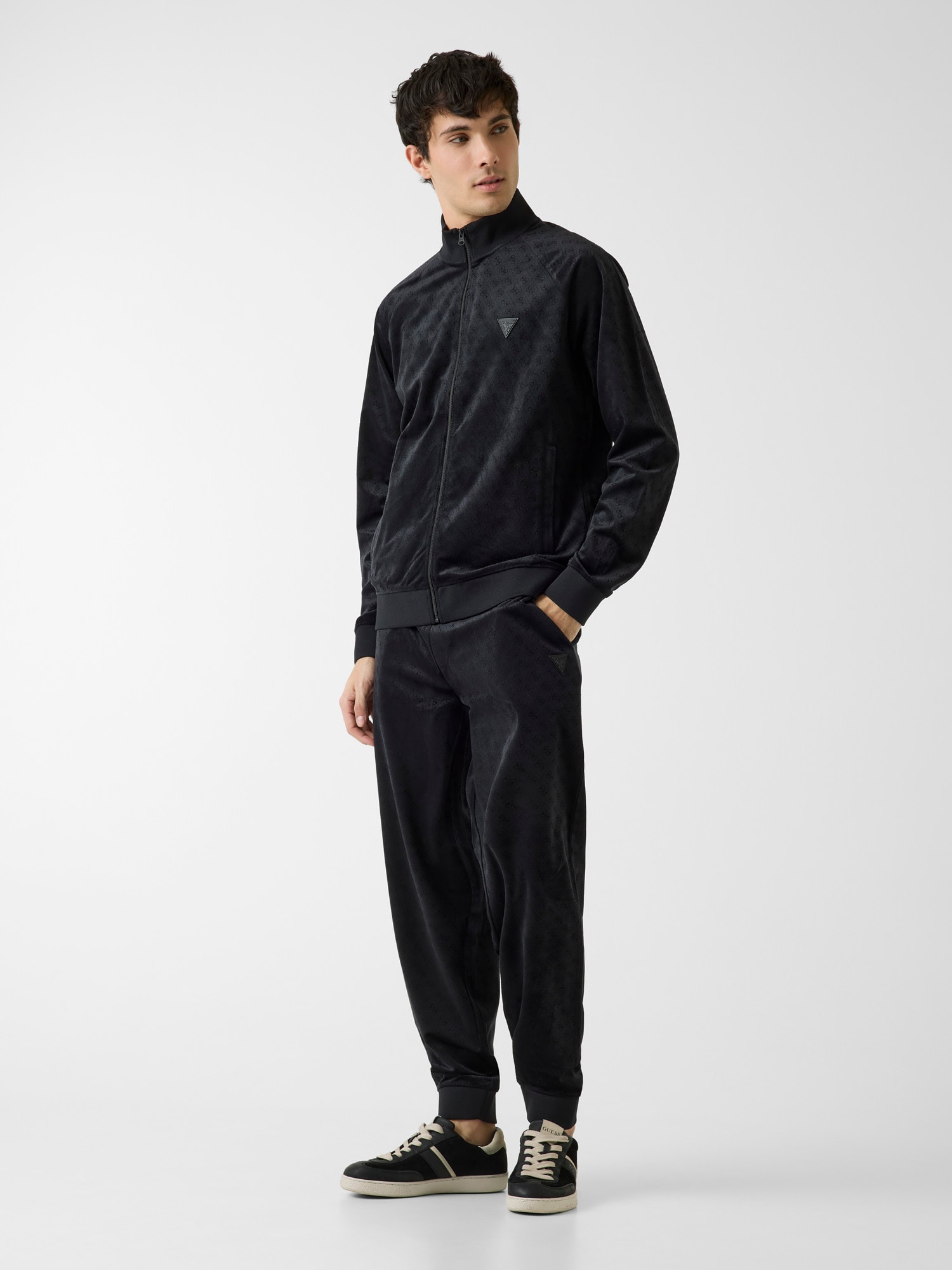 Купить толстовка cochise из вельвета, (цвет чёрный) Z6RQ01KD612