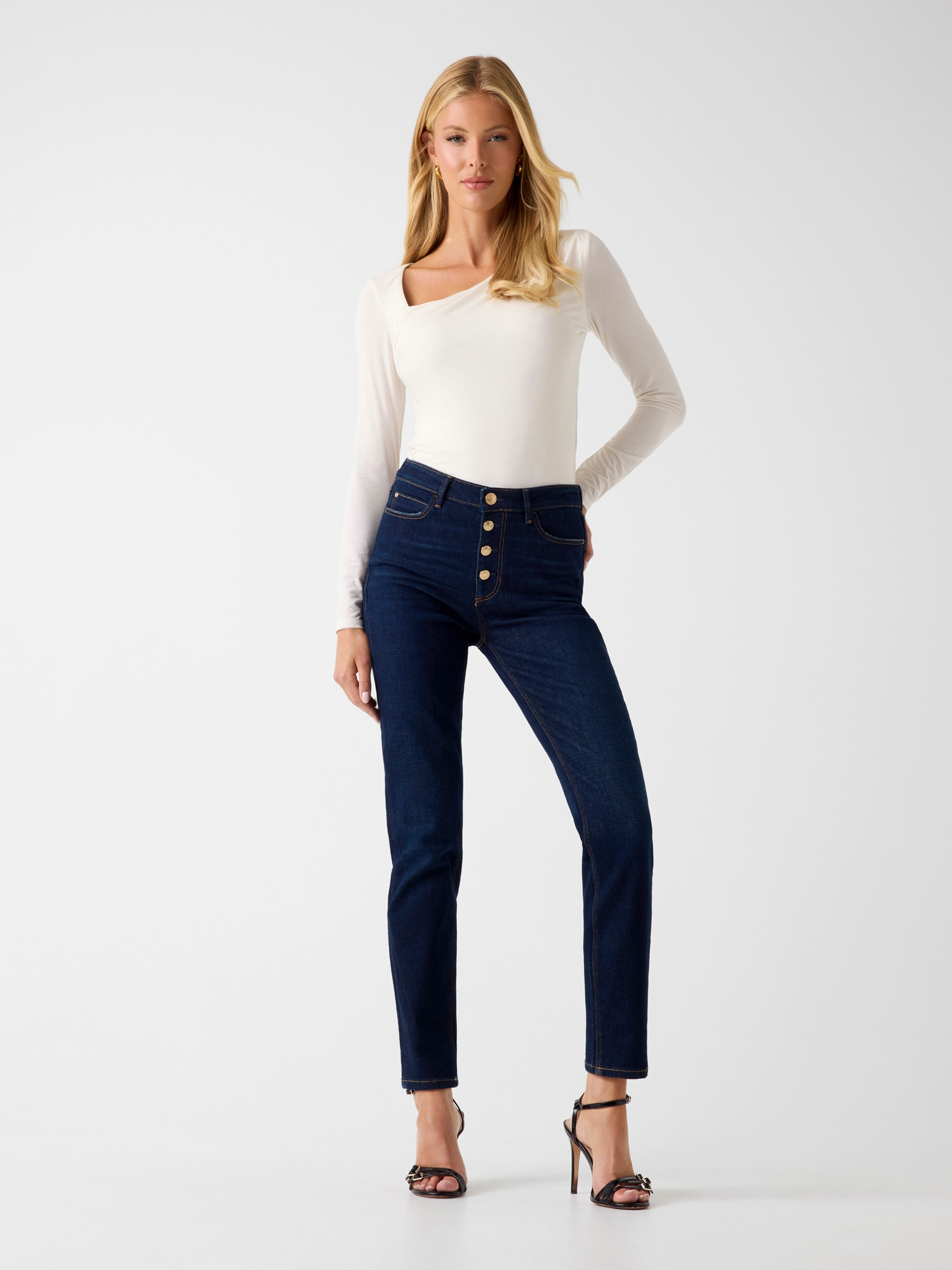 Зауженные джинсы Slim